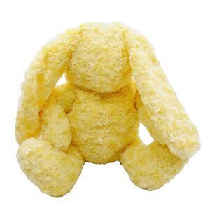 Simply Minky Plush Floppy Ears Yellow Bunny Rabbit Stuffed Swirl 13" Easter